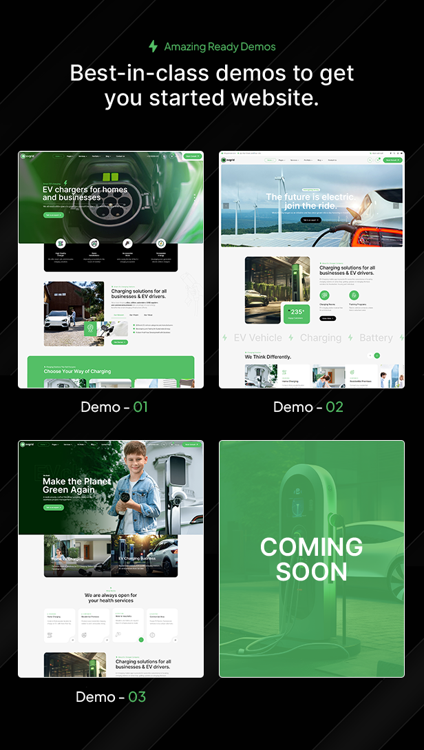 EVgrid WordPress Theme