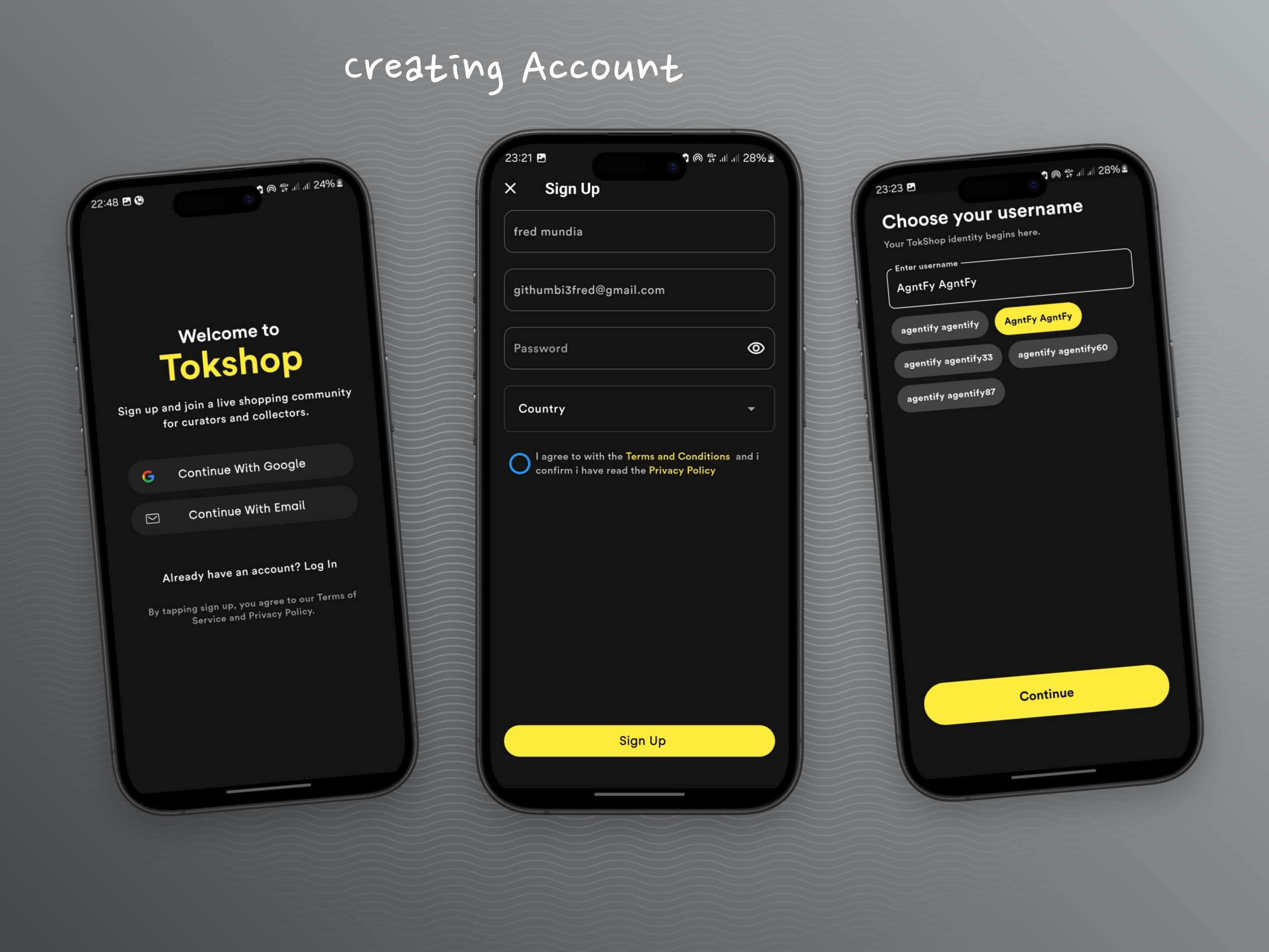 E-commerce  Live Shopping and Auction - TokShop - whatnot clone - 8