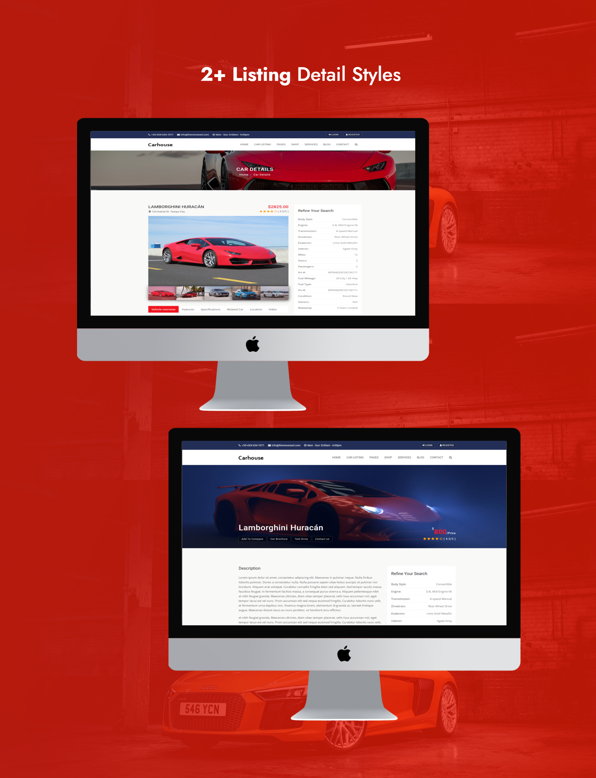 Car House - Automobile HTML5 Template - 9