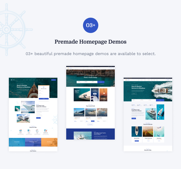 Yachbat - Boat & Yacht Trip WordPress Theme