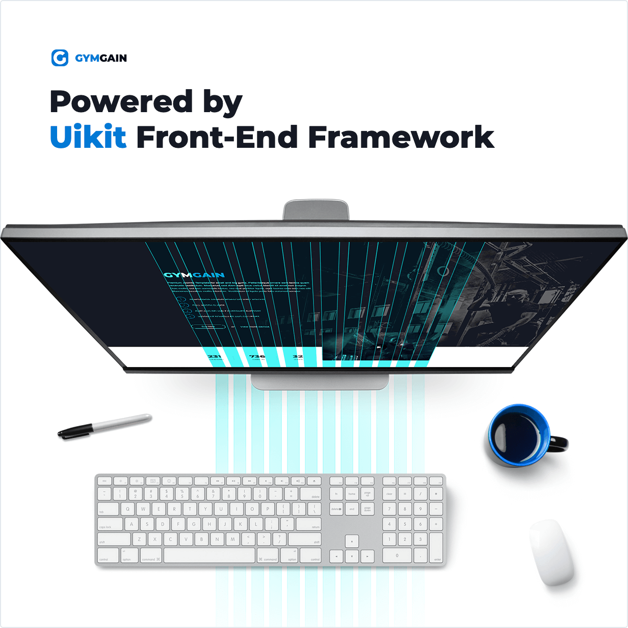 Powered by Uikit Front-End Framework