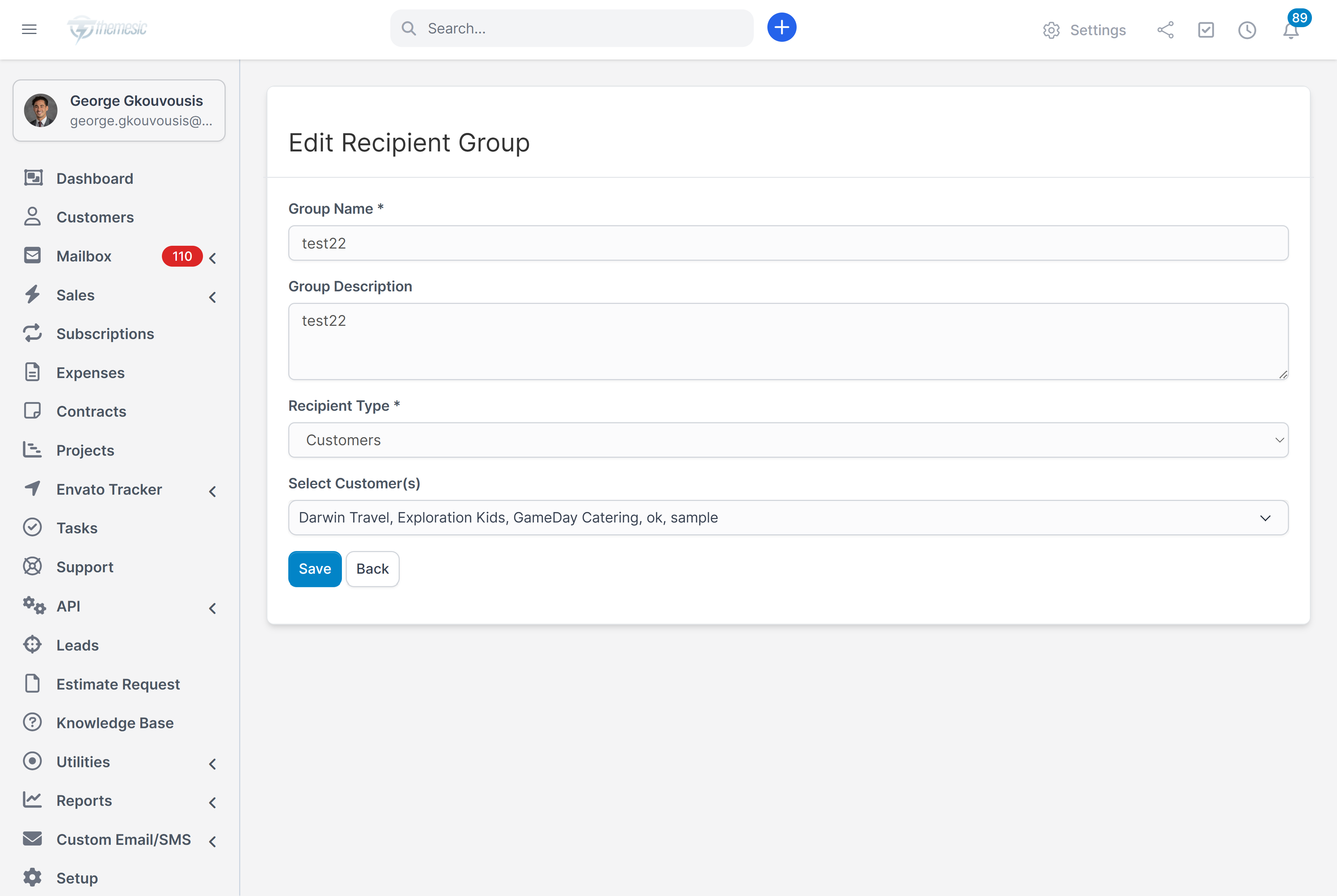 Custom SMS & Email Notifications Automation for Perfex CRM - 5