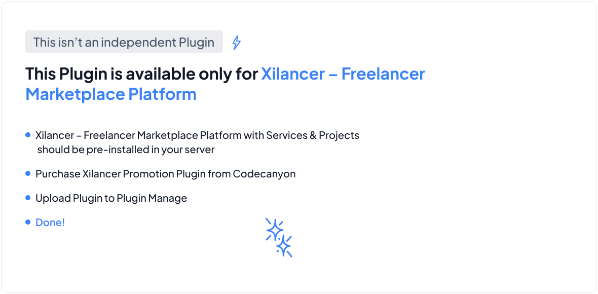 Promotional Plugin for Xilancer – Freelancer Marketplace Platform