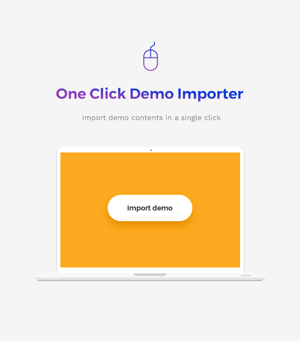 Corporation WordPress Theme - One Click Import Demo