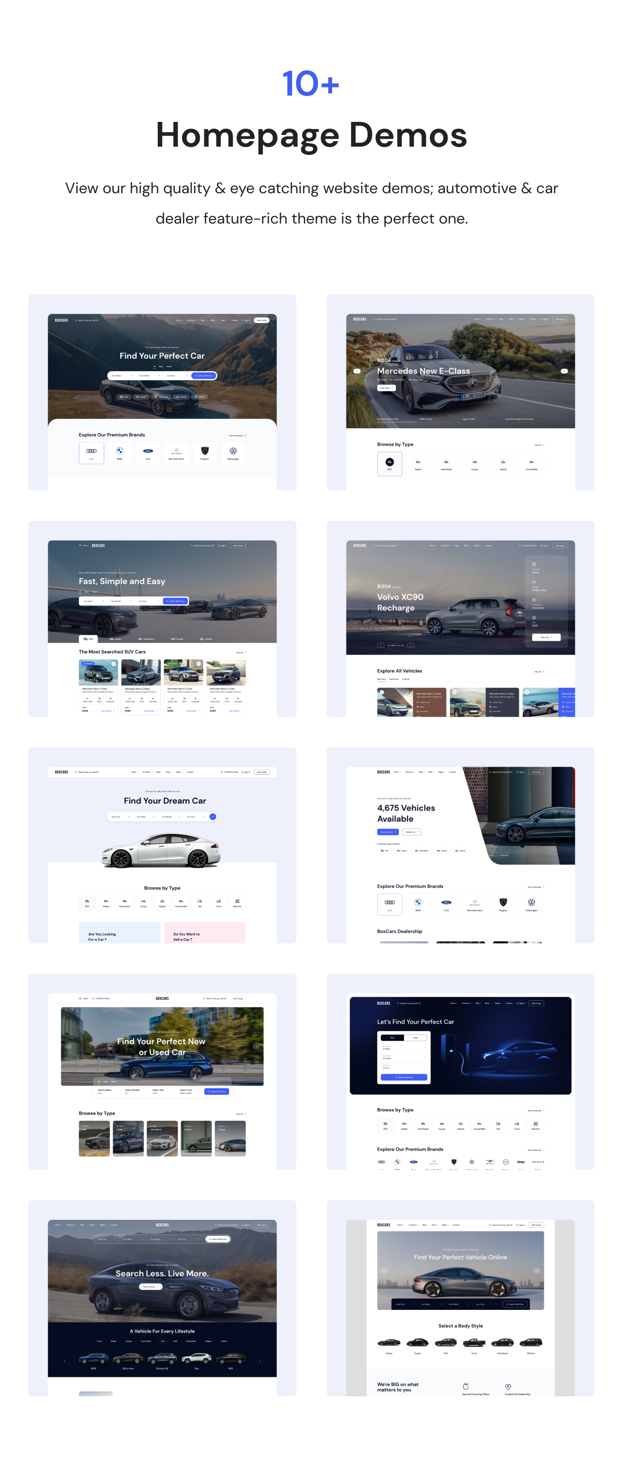 Boxcar- Car Dealer, Rental & Listing HTML Template - 2