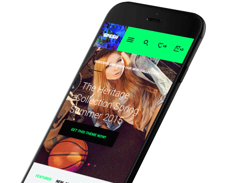 Spesh | PSD Template - 4