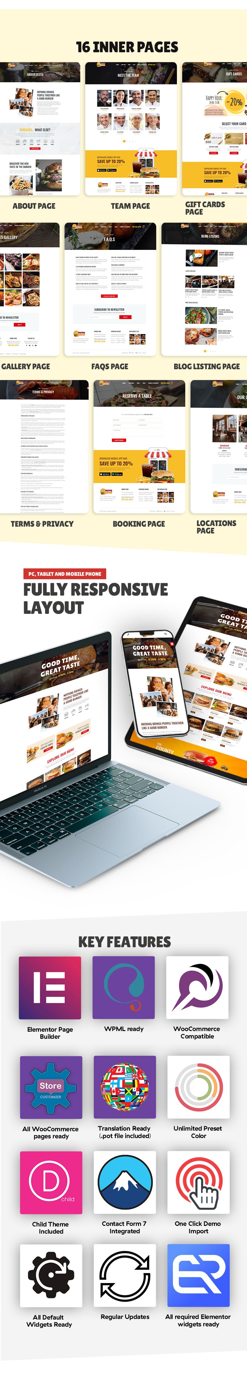 Testo - Restaurant Caffe WordPress Theme - 6
