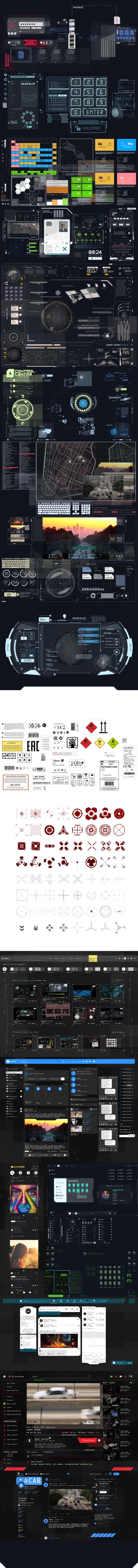 HUDGE | Generator of Hi-Tech Elements | 1300+ UI HUD - 33