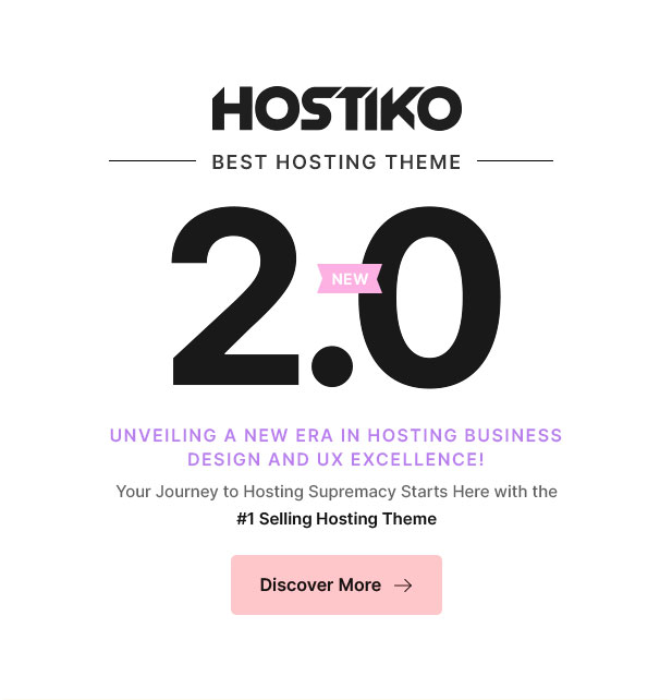 Hostiko - Hosting WordPress & WHMCS Theme - 2