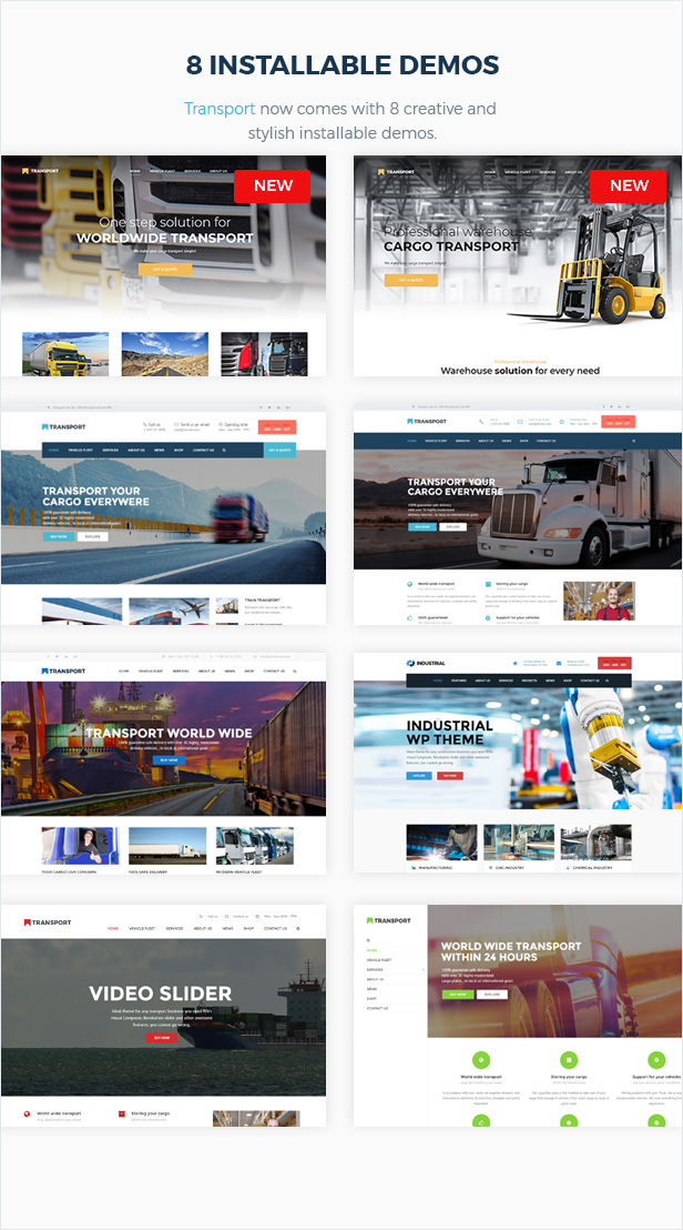 Transport - WP Transportation & Logistic Theme - 4