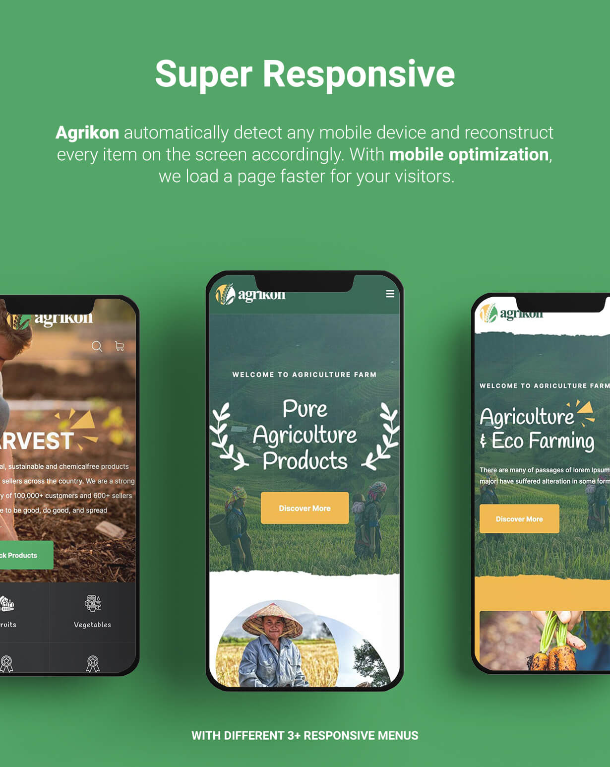 WordPress Responsive Food Themes from Ninetheme