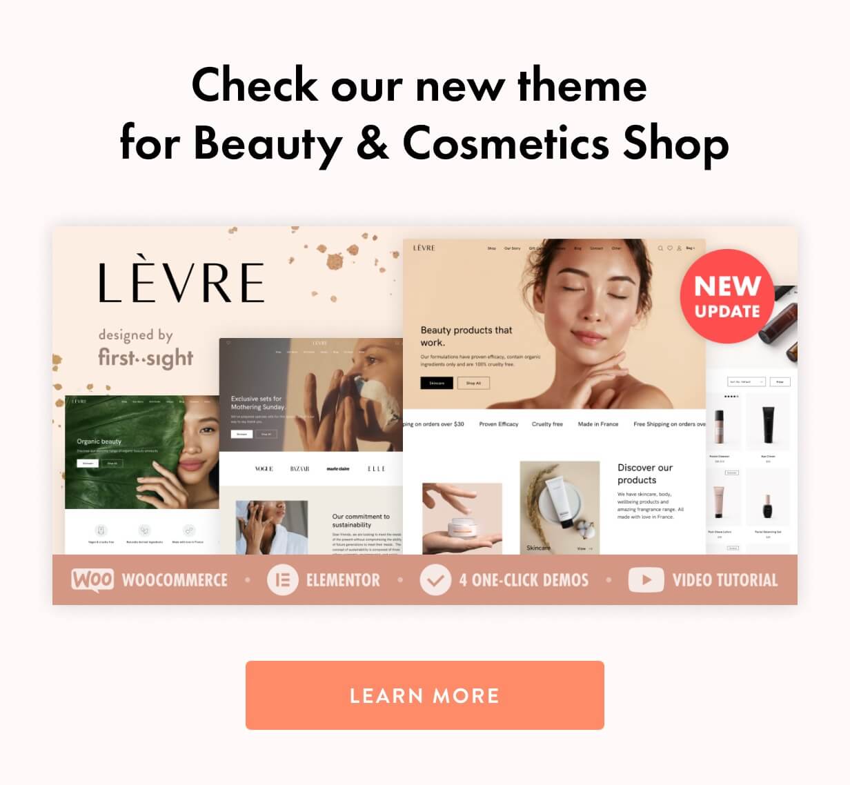 Cherie WordPress Theme Presentation Image