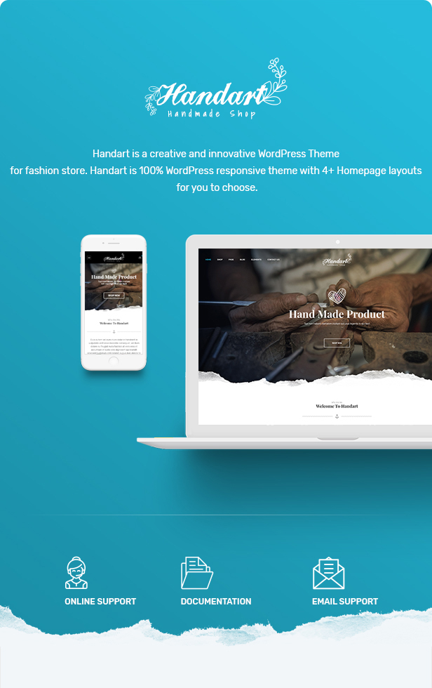 Handart - Handmade Theme for WooCommerce WordPress 2