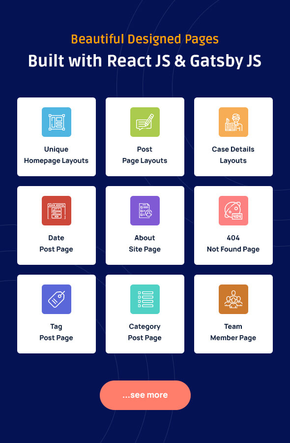 Pringo - React JS Digital Marketing Website Template with Gatsby