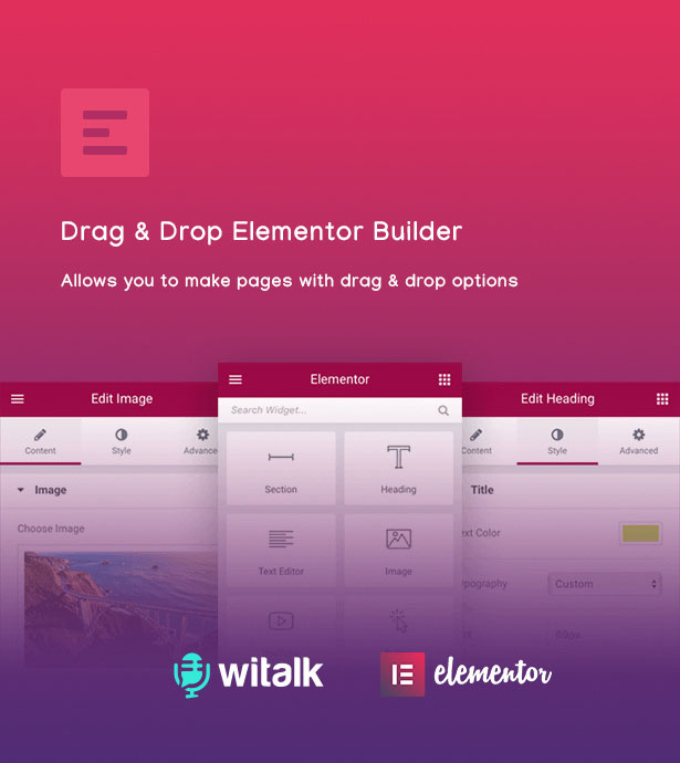 WiTalk Event Conference WordPress Theme Elementor