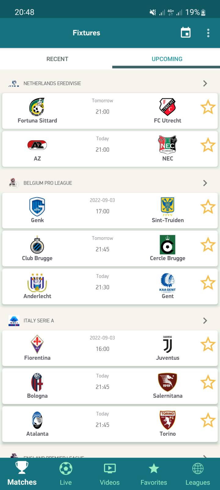 LiveScore - Football Android Full App (Admob) - 3