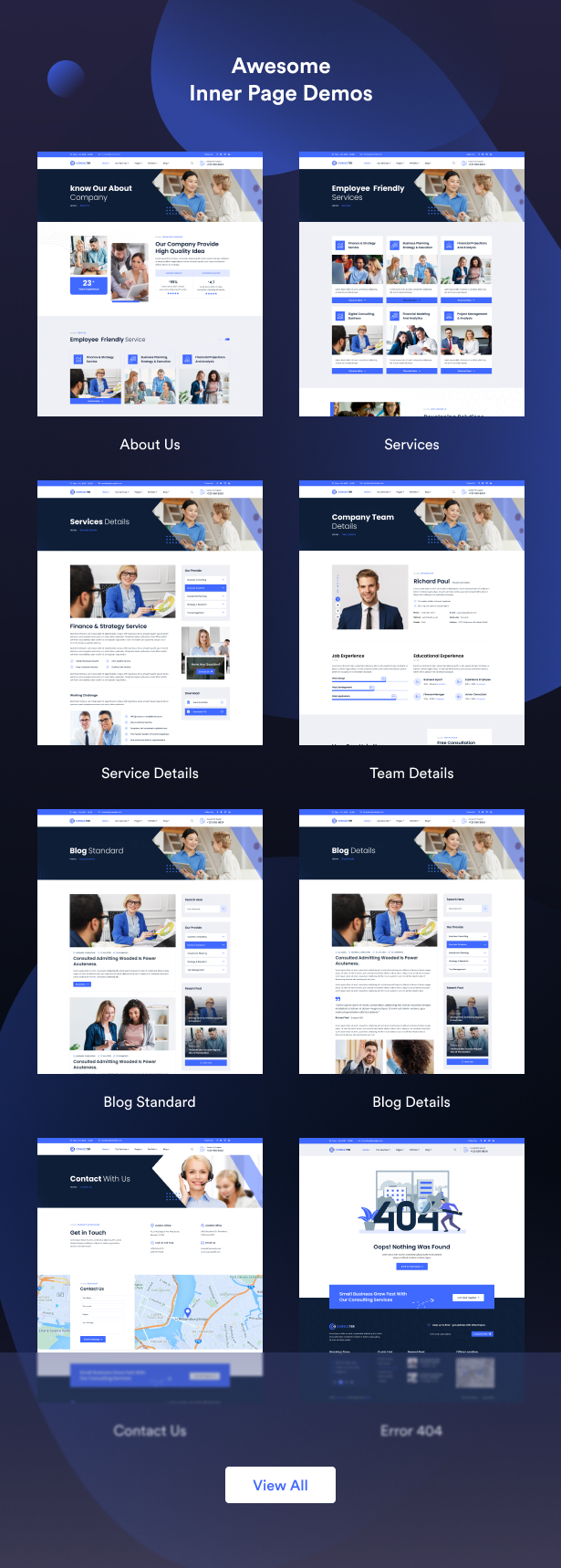 consulter joomla 4 template