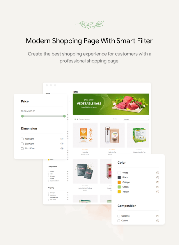 Leo Slimtea- Natural And Organic Tea Store Prestashop Theme