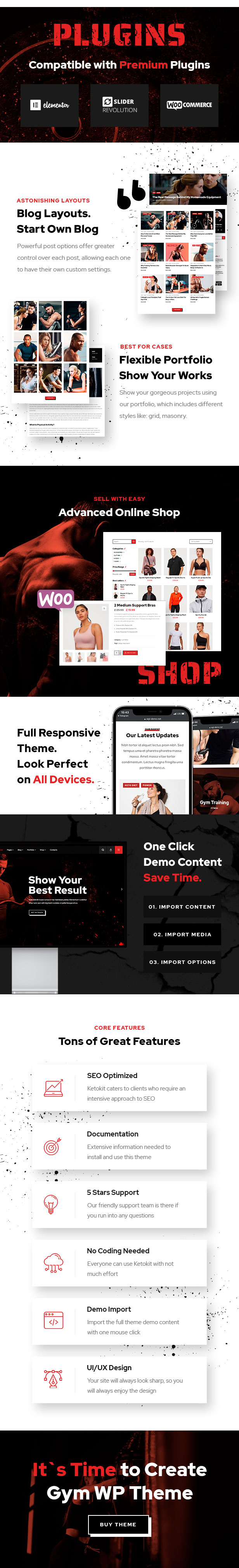 KetoFitt - Fitness & GYM WordPress Theme - 2