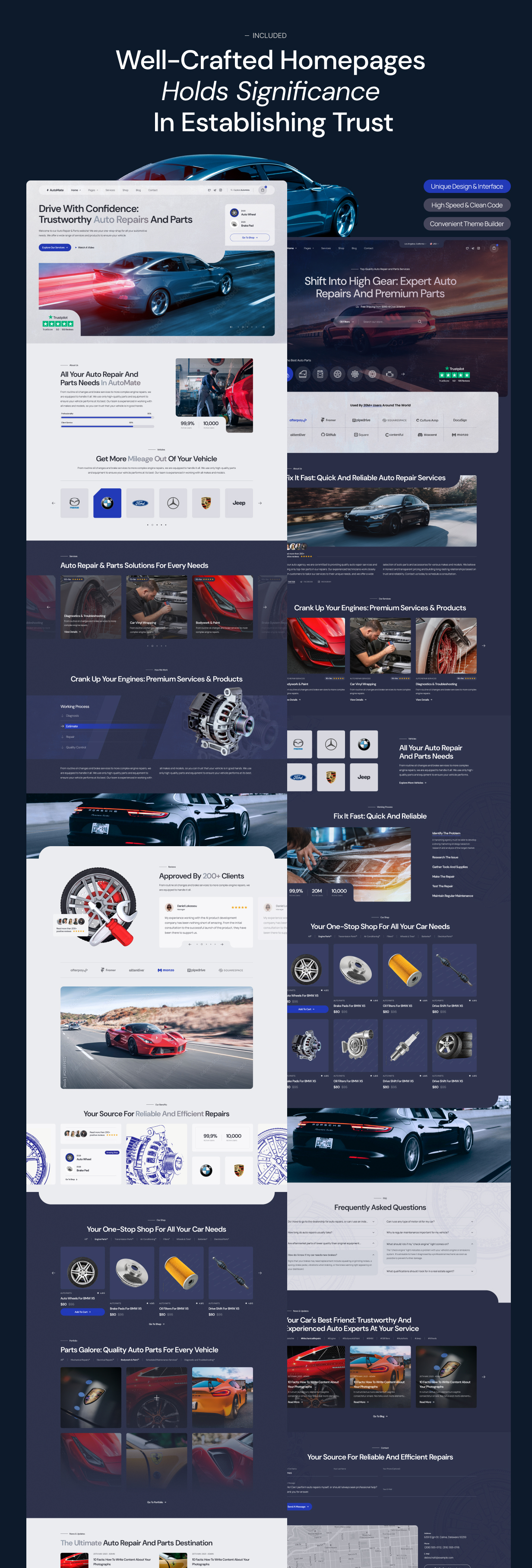 AutoMate - Car Repair & Auto Services WordPress Theme - 2