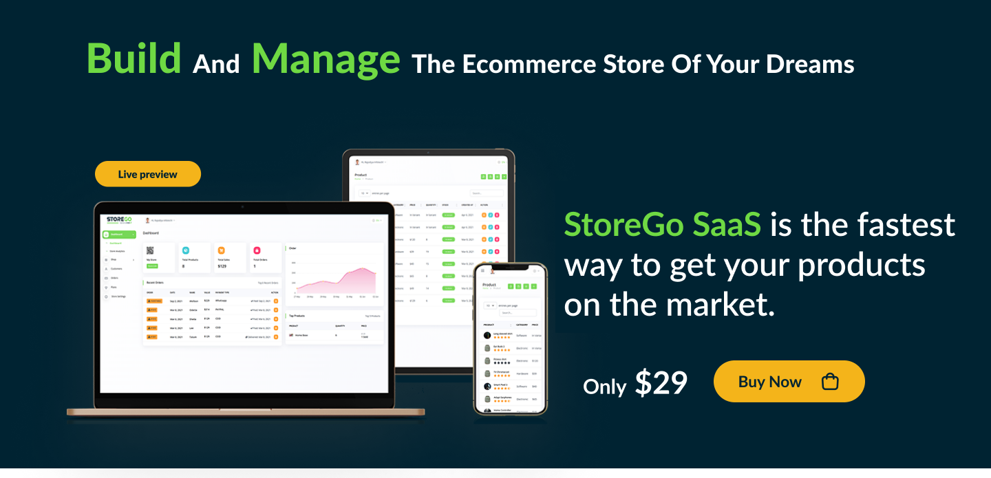 StoreGo SaaS - Online Store Builder - 9