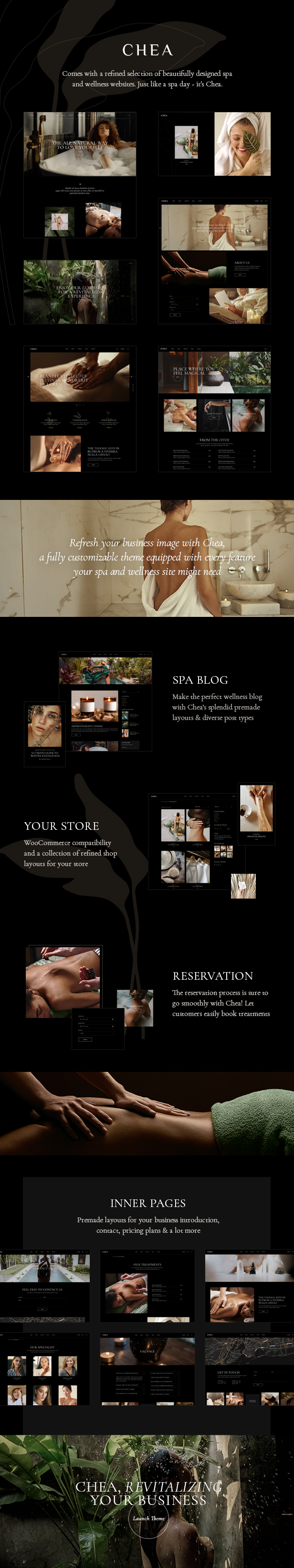Chea - Spa and Massage WordPress Theme - 2