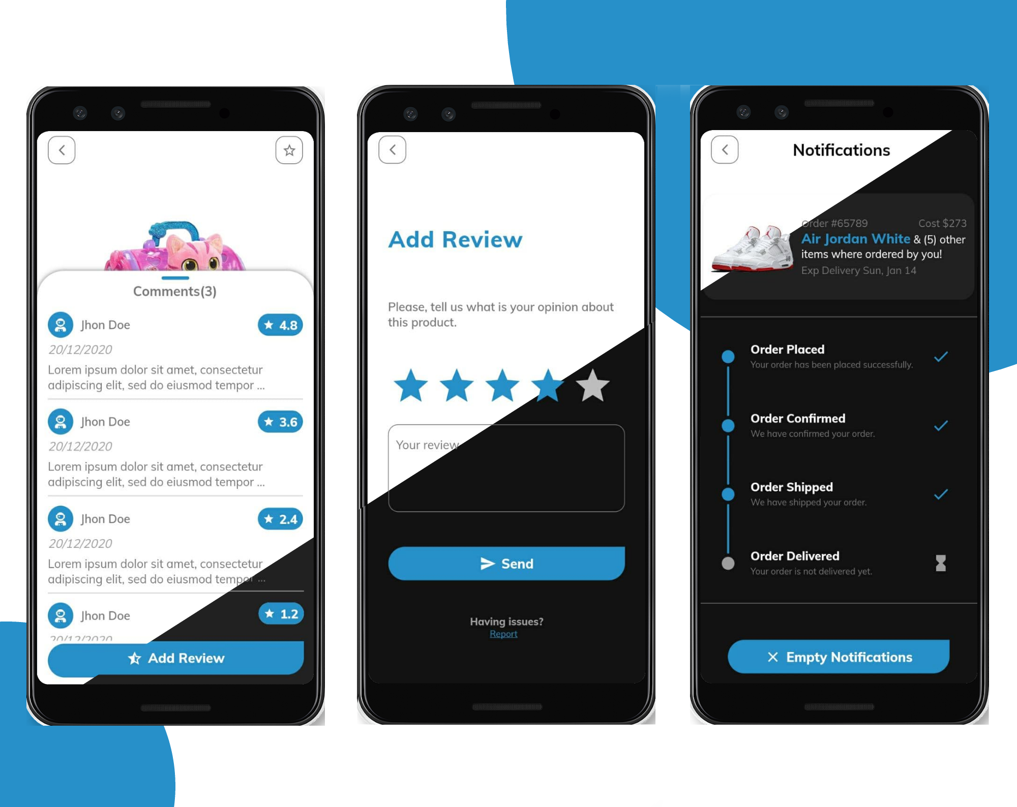Flutter E-Commerce UI Kit - 7