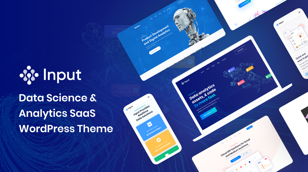 Data Science WordPress Theme