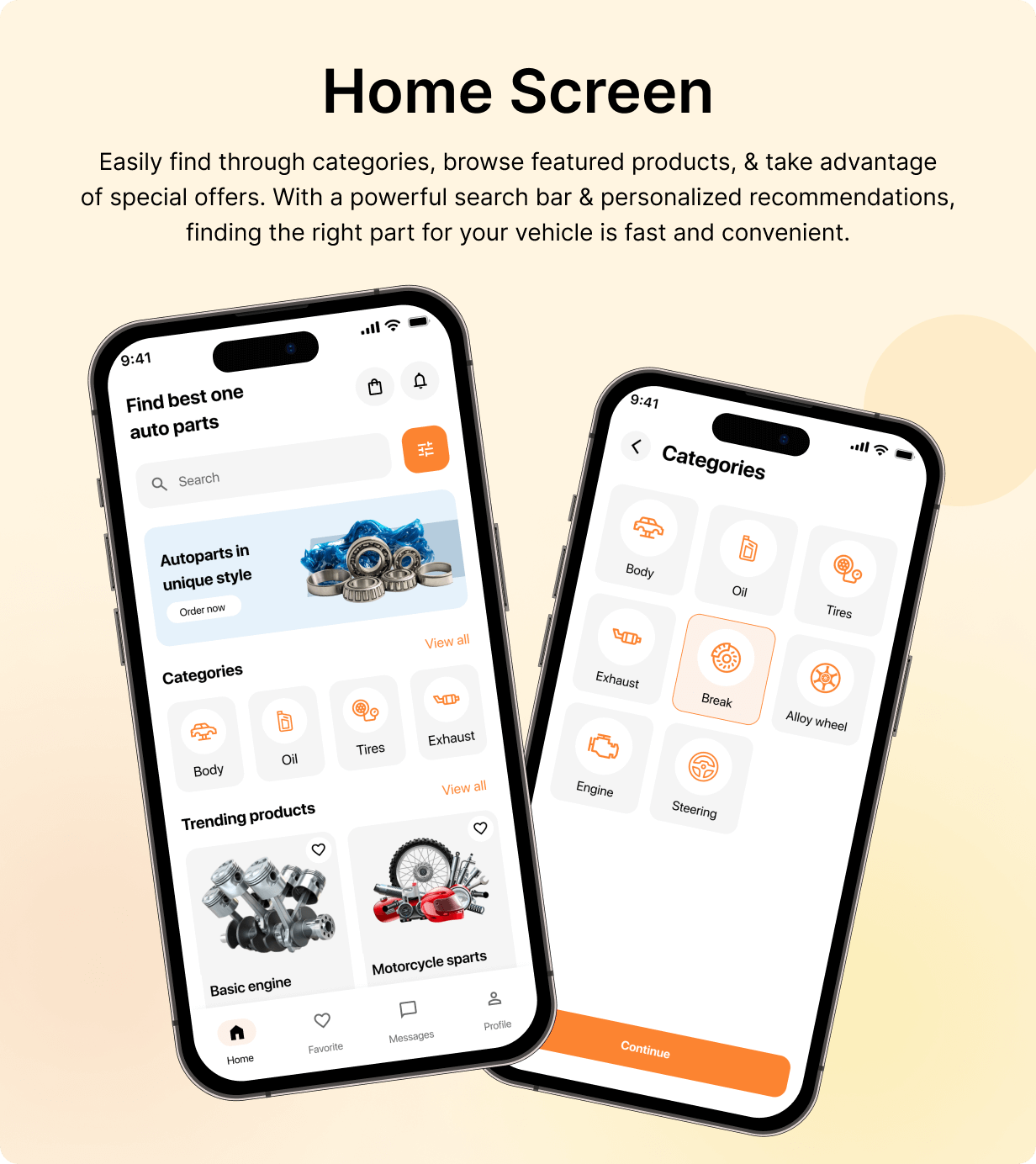 AutoParts Store App - E-commerce Store app in Flutter 3.x (Android, iOS) with WooCommerce Full App - 11