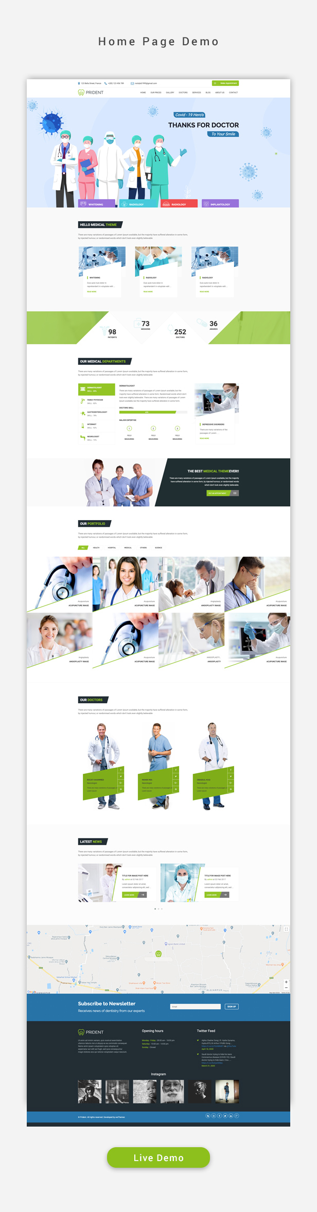 Prident WP Theme