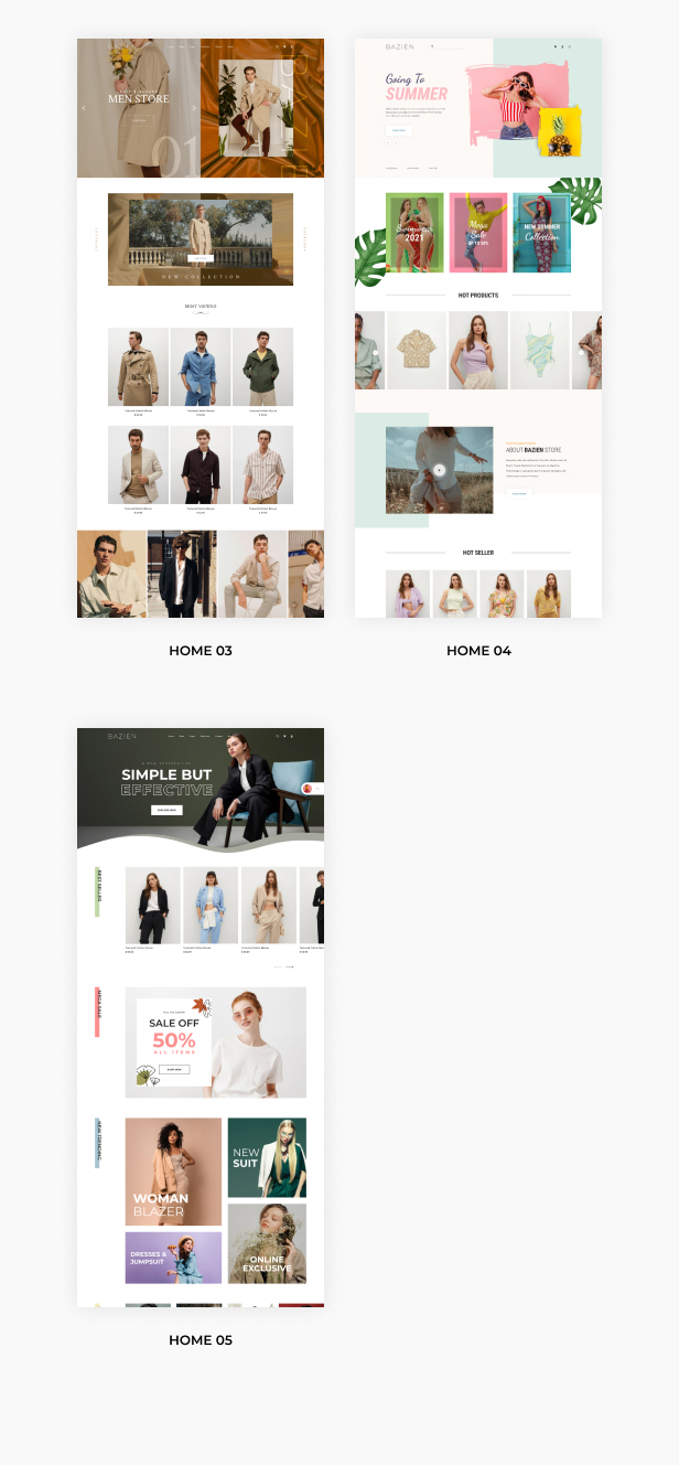 Bazien  - Elementor WooCommerce Theme - 3