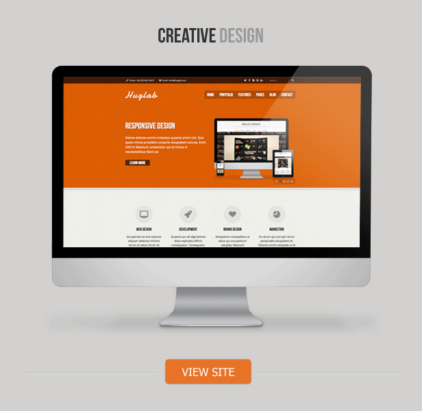 Huglab - Responsive Multi-Purpose Business Site - 2