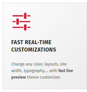 Fast and easy customization