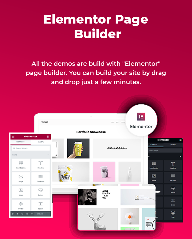 Elementor Builder Available