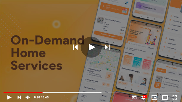 On-Demand Home Services, Business Listing, Handyman Booking with Admin Panel - 4