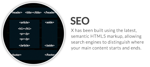 x theme Made for SEO