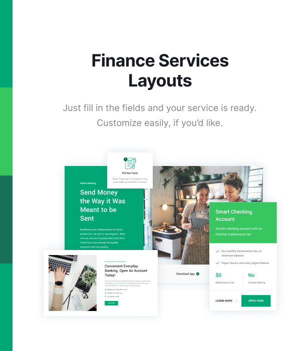 Banking Elementor Theme