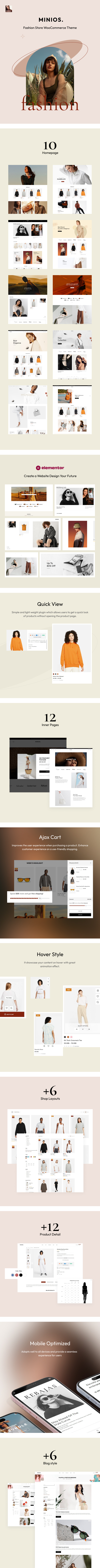 Minios – Fashion Store WooCommerce WordPress Theme - 1
