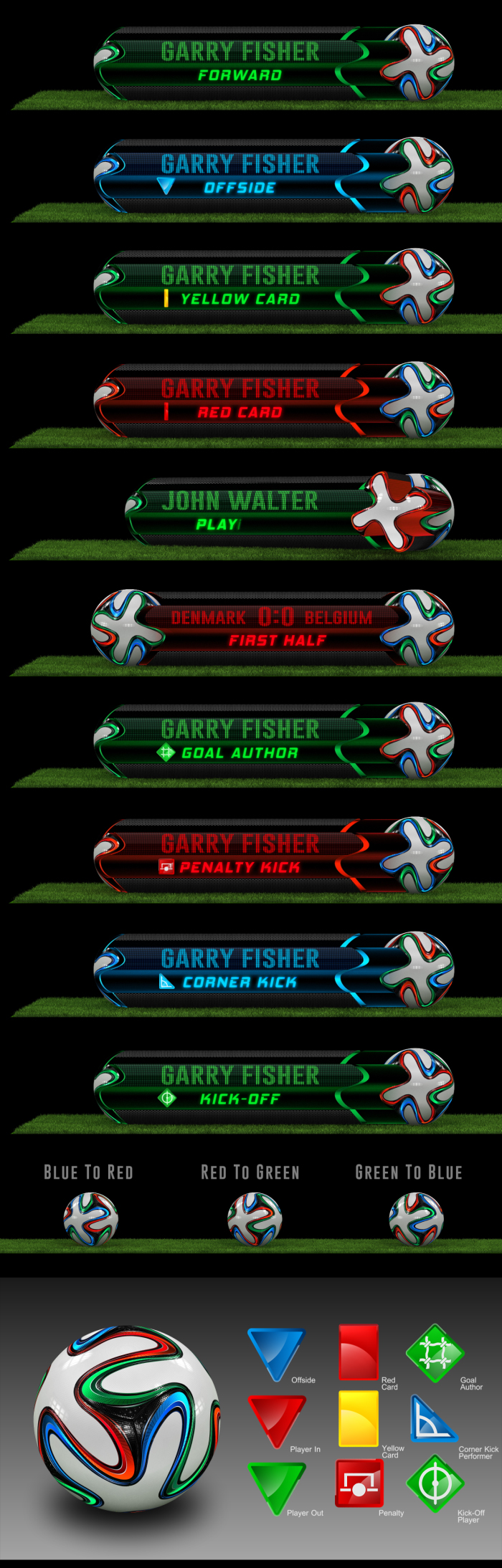 Soccer Lower Thirds by sachipap VideoHive