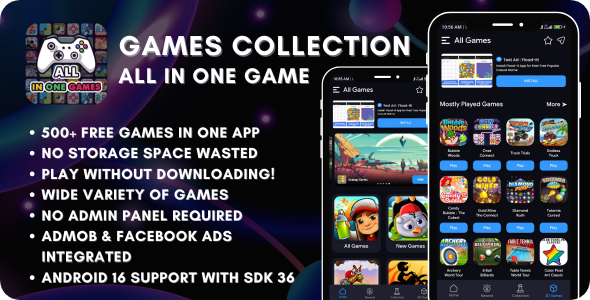 Games Collection All In One Game App Android