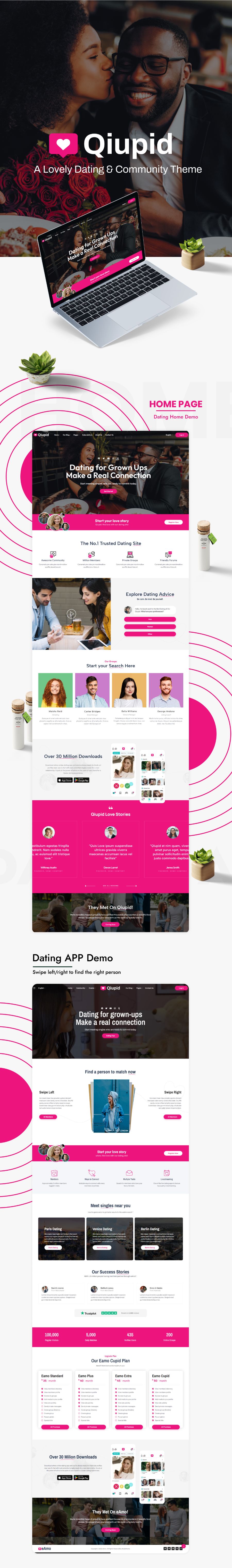 WordPress Dating Theme