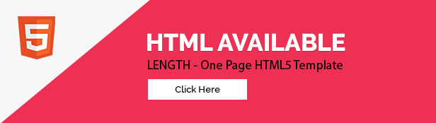 Length | One Page HTML Template 
