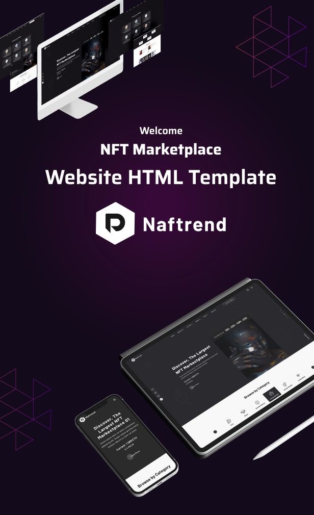 NFT Website Template