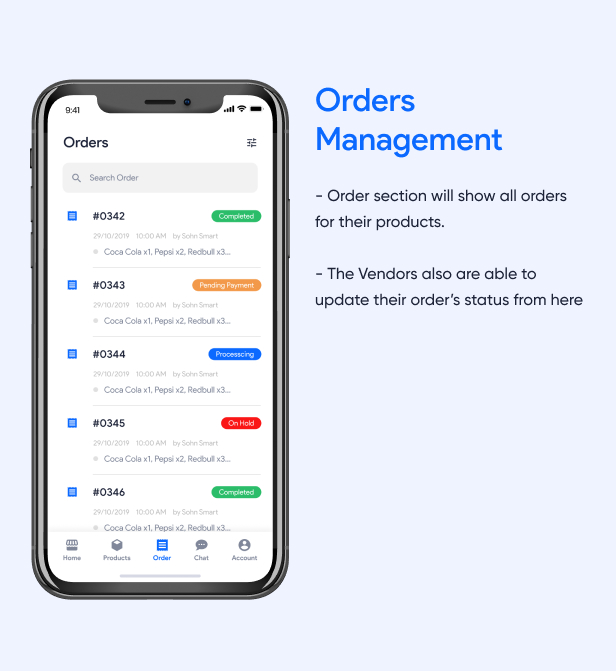 Orders Management