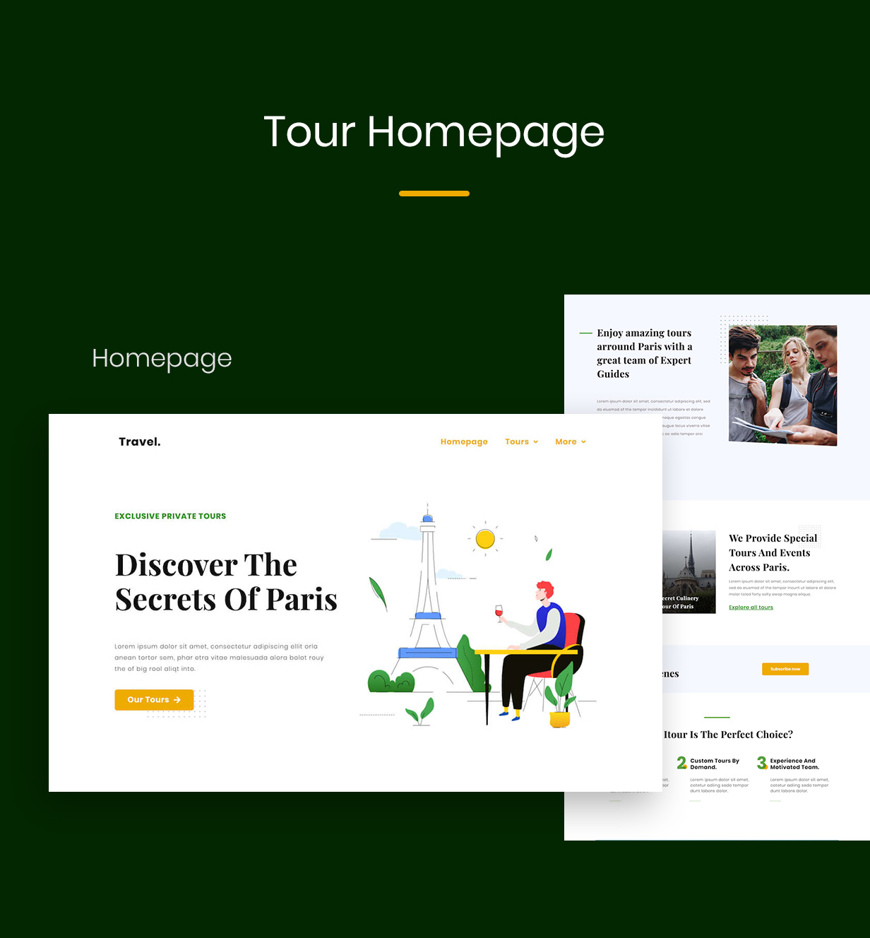 Touraza | Travel & Tour Agency Elementor Template Kit - 1