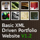 Basic XML Driven Portfolio website - ActiveDen Item for Sale