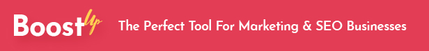 BoostUp - SEO Marketing Agency Theme - 1