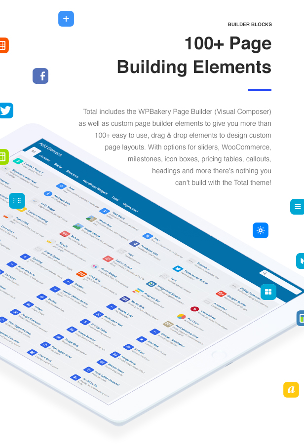 Total WordPress Theme Page Builder