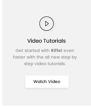 Riffel Video Guide
