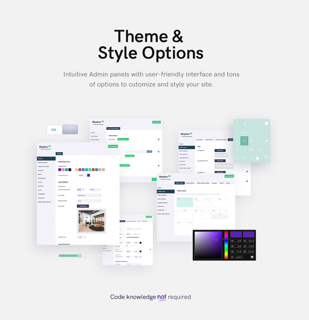 Rhythm - Clean Minimalist One & Multipage WordPress Theme - 8
